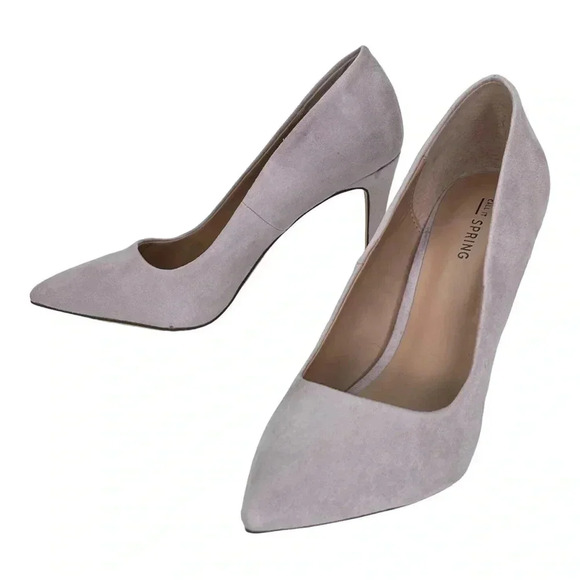 Call It Spring Agrirewiel Light Purple Microsuede Fabric Womens Heels Size 9M - Picture 10 of 12